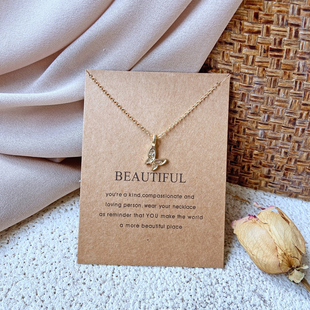 Butterfly Whispers Necklace image 1