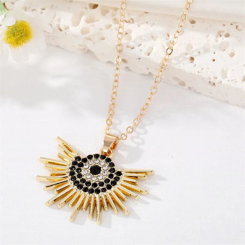 Eyes on the Moon Necklace with  pendant image 0