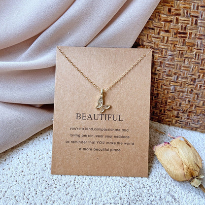 Butterfly Whispers Necklace image 1