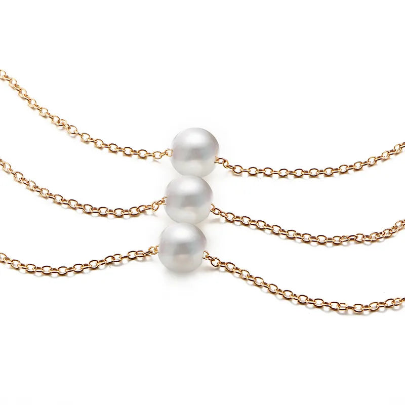 Pearl Drape Necklace image 1
