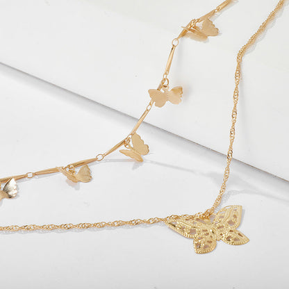 Bohemian Butterfly Necklace image 3