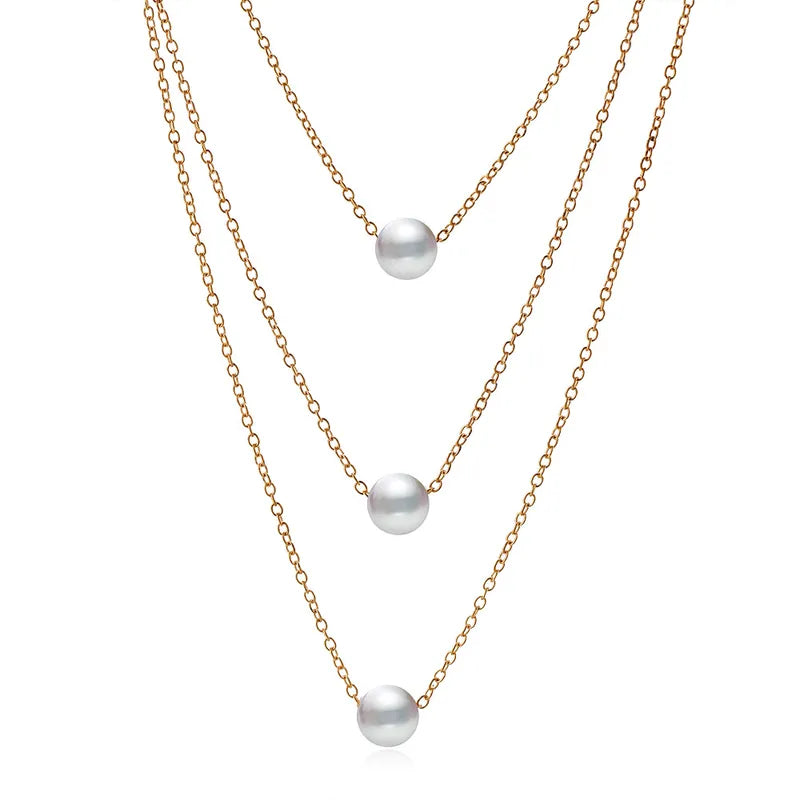 Pearl Drape Necklace image 3