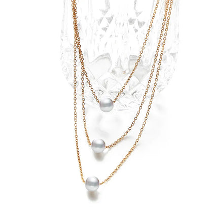 Pearl Drape Necklace image 2