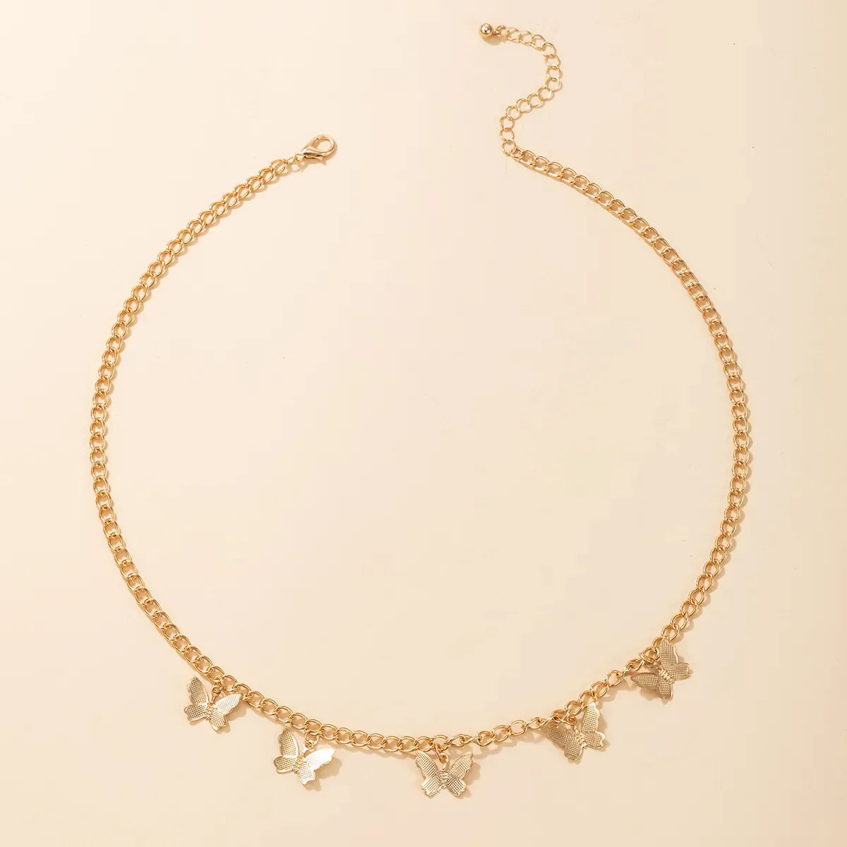 Butterfly Tassel Boho Necklace image 1