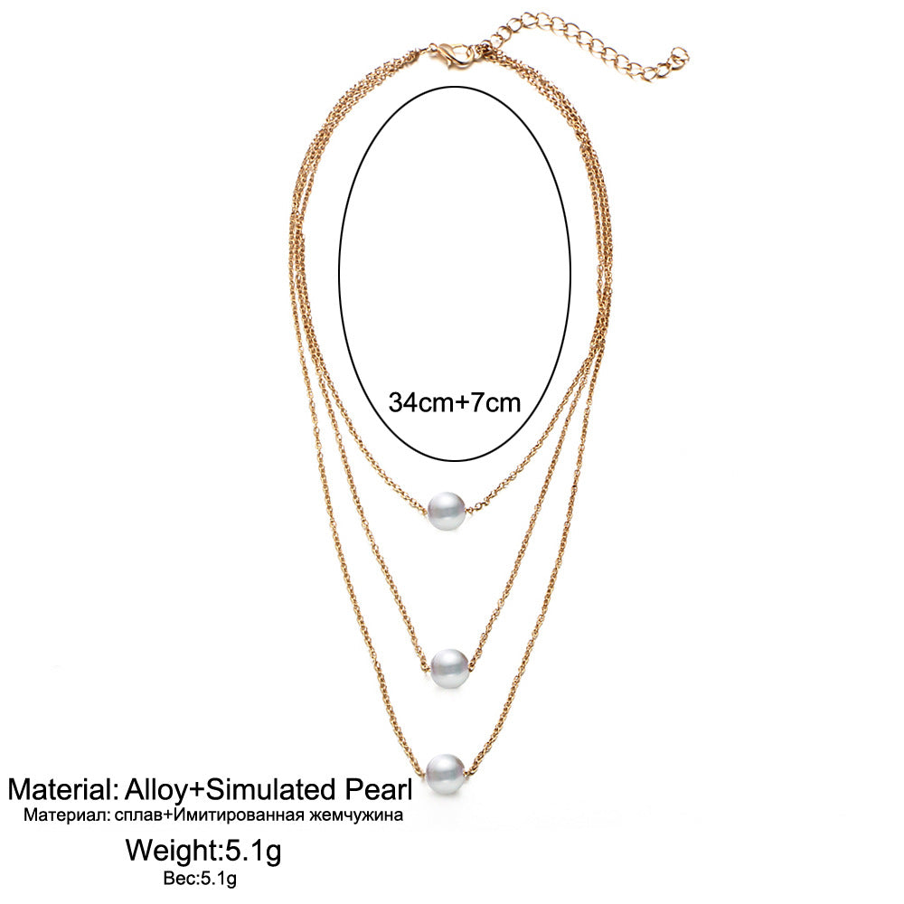 Pearl Drape Necklace image 4