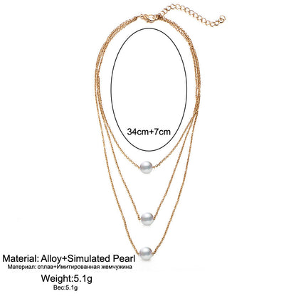 Pearl Drape Necklace image 4
