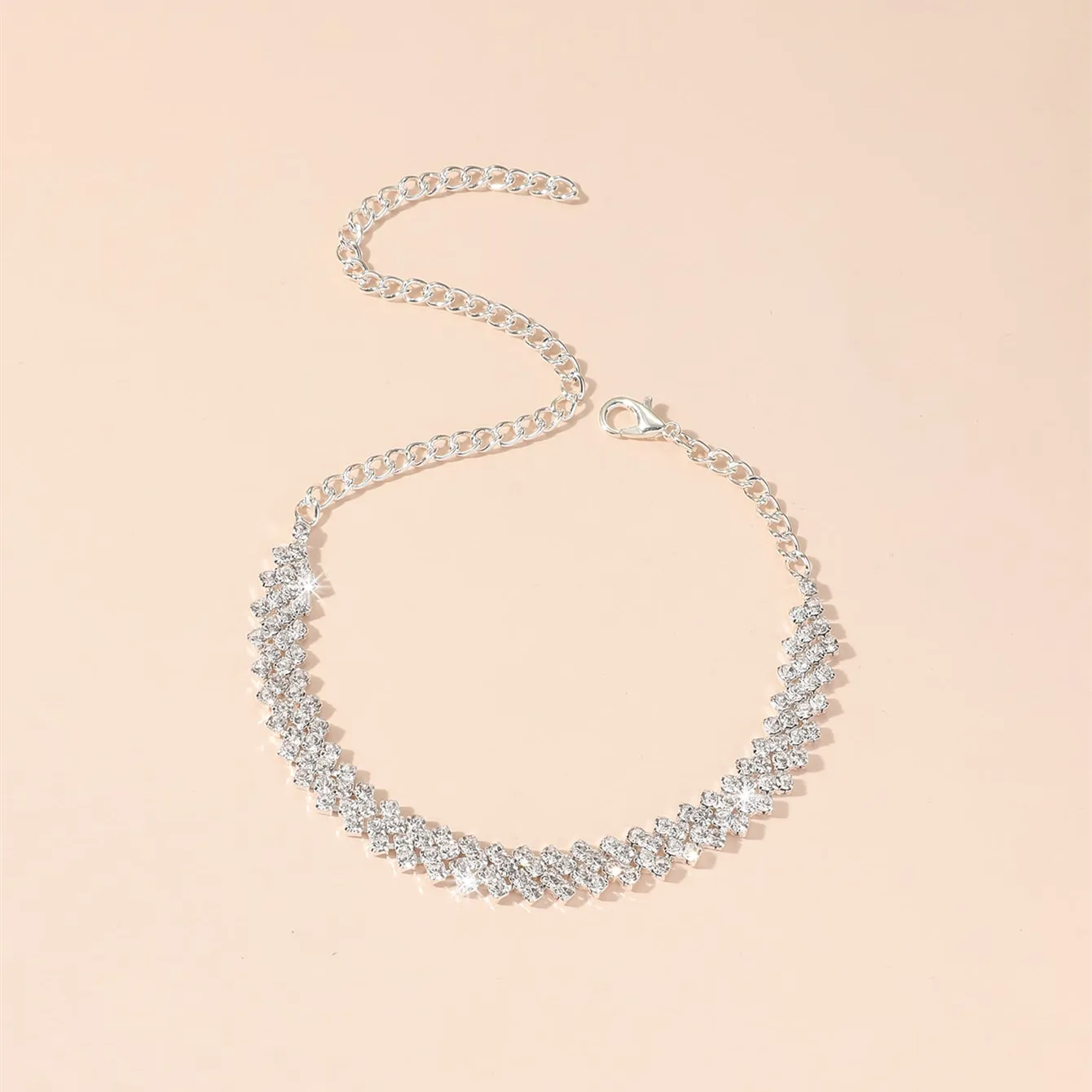 Luminous Fusion Rhinestone Bracelet image 1